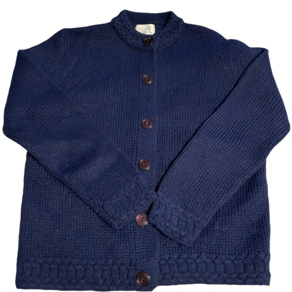 Vintage Carol Brent for Montgomery Ward button up cardigan size medium